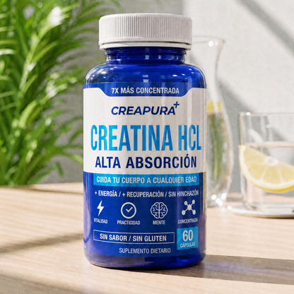 Creatina HCl en Cápsulas | Sin Sabor – CREAPURA