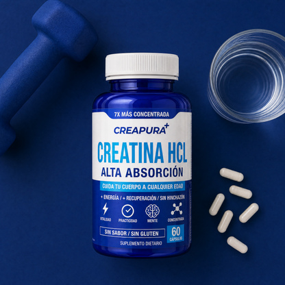 Creatina HCl en Cápsulas | Sin Sabor – CREAPURA